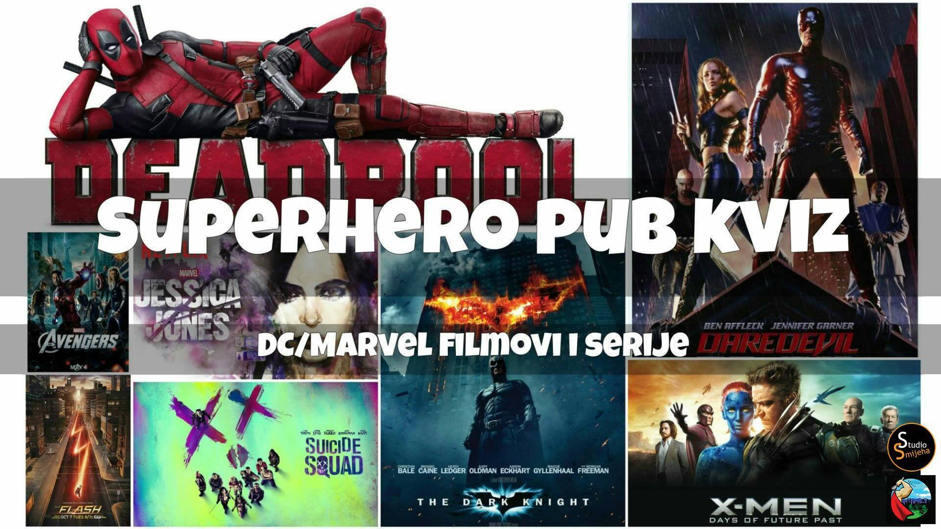 Superhero pub kviz: DC/Marvel filmovi i serije
