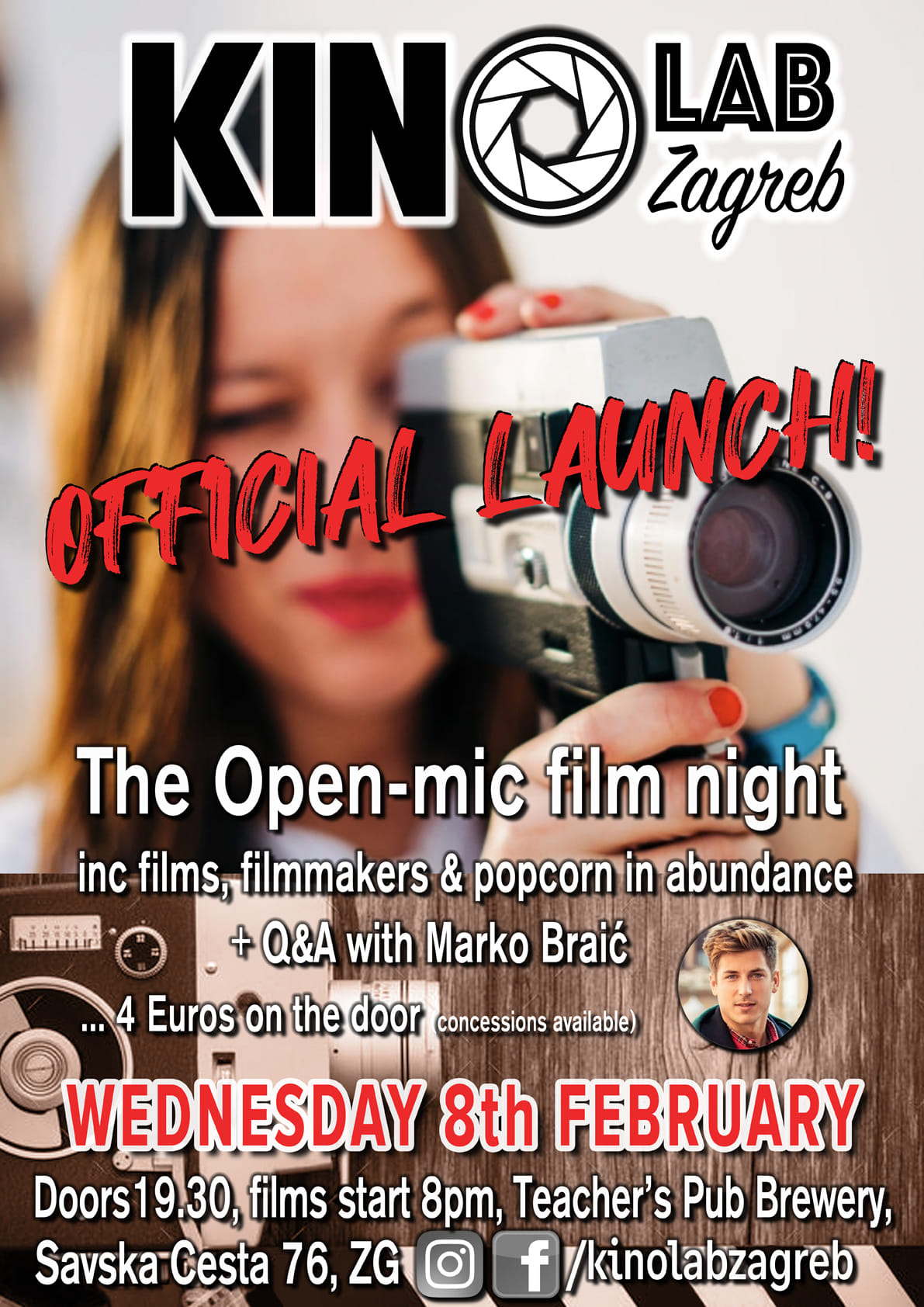 Kino Lab Zagreb Official Launch